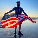 After running 3,156 miles in 84 days, Nance ends his run across America in Ocean Shores July 17. He averaged 37.5 miles per day. Courtesy Photos