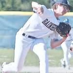 JR Ritchie throws a pitch for the Bainbridge Spartans. Bainbridge Review File Photo