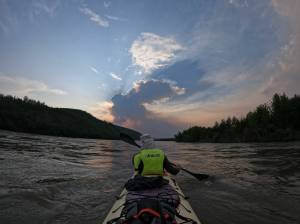 Brian Harmon kayaked in the Yukon 1000 for six days and 10 hours before finishing the race in Alaska. Courtesy Photos