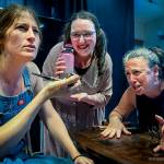 Josi Twigt, Emma Bosch and Sabrina Fiander in “Nacirema’s Revenge." Courtesy Photos