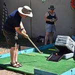 Blackmouth Design created wooden putters to match the spirit of creativity and scrappiness of Putt Putt Clash.