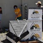 Integrity Roofing was one of the 12 groups that built a hole at the Putt Putt Clash.