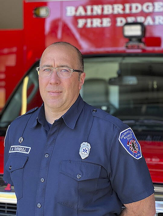 Firefighter Allen Turnbull