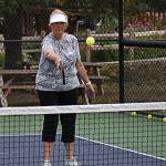 Campers learned how to dink, volley, work on third shots, positioning and more before competing in their recreational leagues or tournaments.