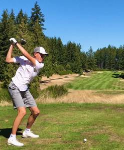 Golfers take to the links in Port Orchard recently. Mike De Felice/Bainbridge Island Review Photos