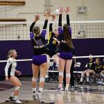Ella Piland looked to provide offense for the Bainbridge Spartans against North Kitsap. Nicholas Zeller-Singh/Kitsap News Group Photos