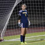 Spartan Megan Hauschild stood tall in the goal, giving up only one shootout goal.