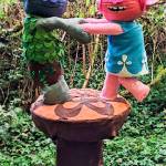 Pumpkins decorated as trolls in previous year. Courtesy Photo