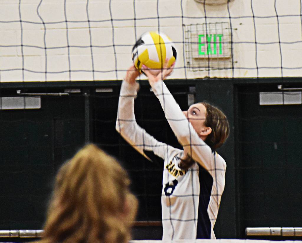 Isabel White was one of Bainbridges main offensive weapons against Sequim.