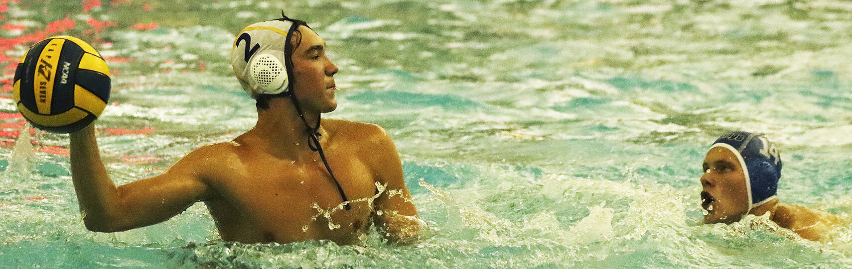 Cash Brooks of Bainbridge tries to line up a shot against Curtis last week. The Vikings beat the Spartans. Melvin Vick Courtesy Photo