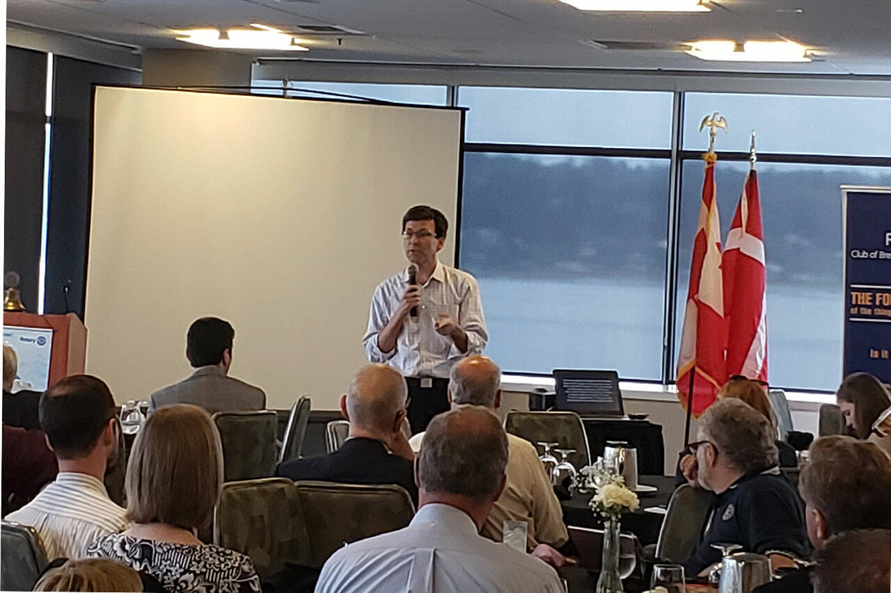 Attorney General Bob Ferguson speaks in Bremerton. File Photo