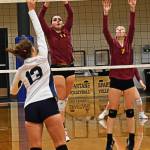 Bainbridge only led once in the entire match when they won the second set tiebreaker.