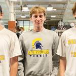 Brogan Rice, Ari Mielbrecht-Hansen and Aidan McLennan placed at the 3A district tournament.