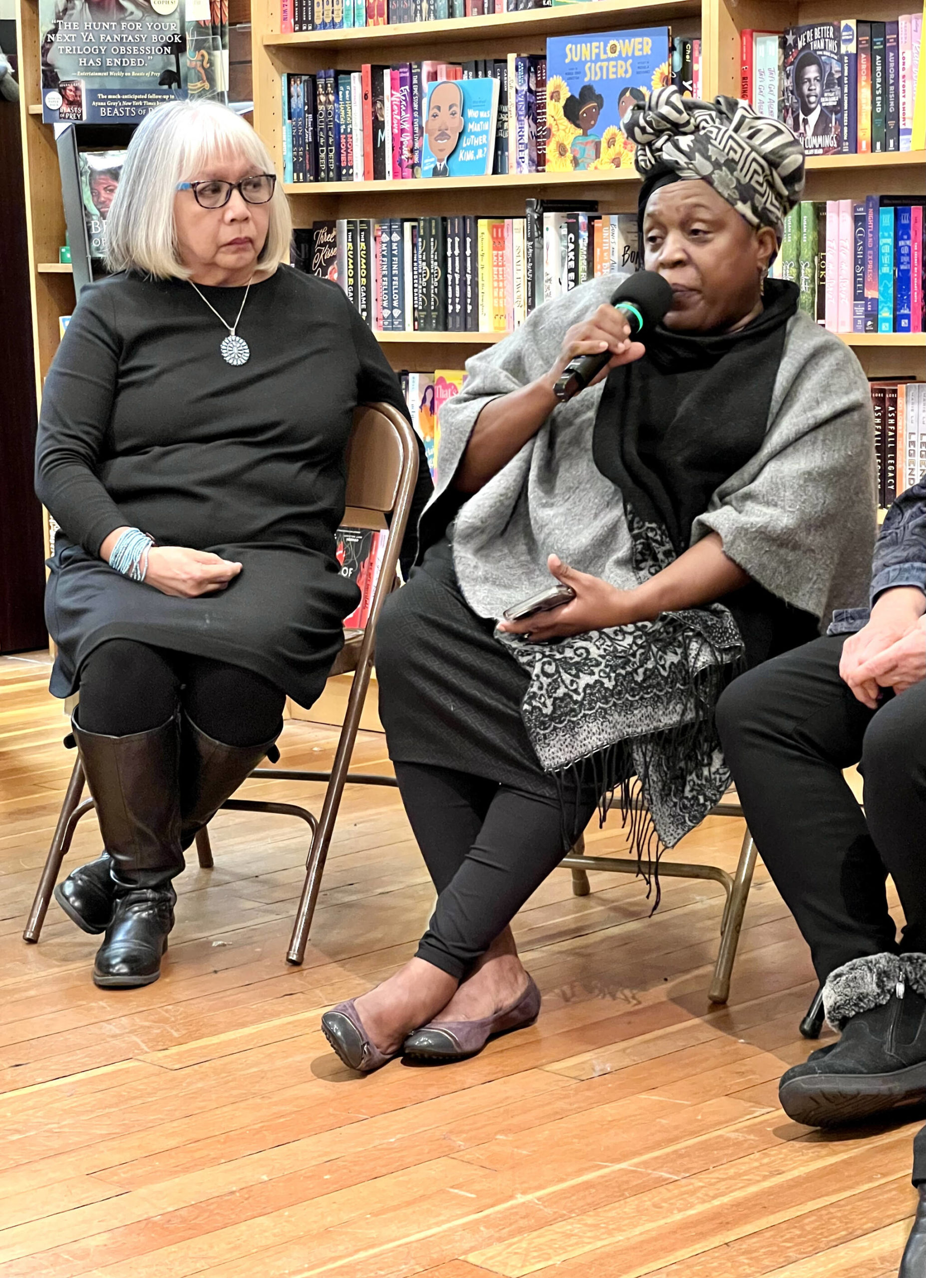 Gina Corpuz, executive producer of the film Honor Thy Mother, and civil rights activist Akuyea Karen Vargas speak about the impacts of racism.