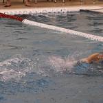 Micah Webber started the scoring display for the Spartans.