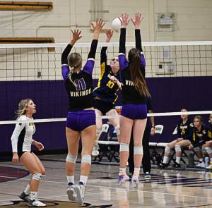 Sophia Baugh helped lead the North Kitsap Vikings offense this season. File Photos