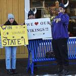 Carter Dungys family and friends cheered the team as they were escorted through downtown Poulsbo early Dec. 3. Nicholas Zeller-Singh/Kitsap News Group Photos.