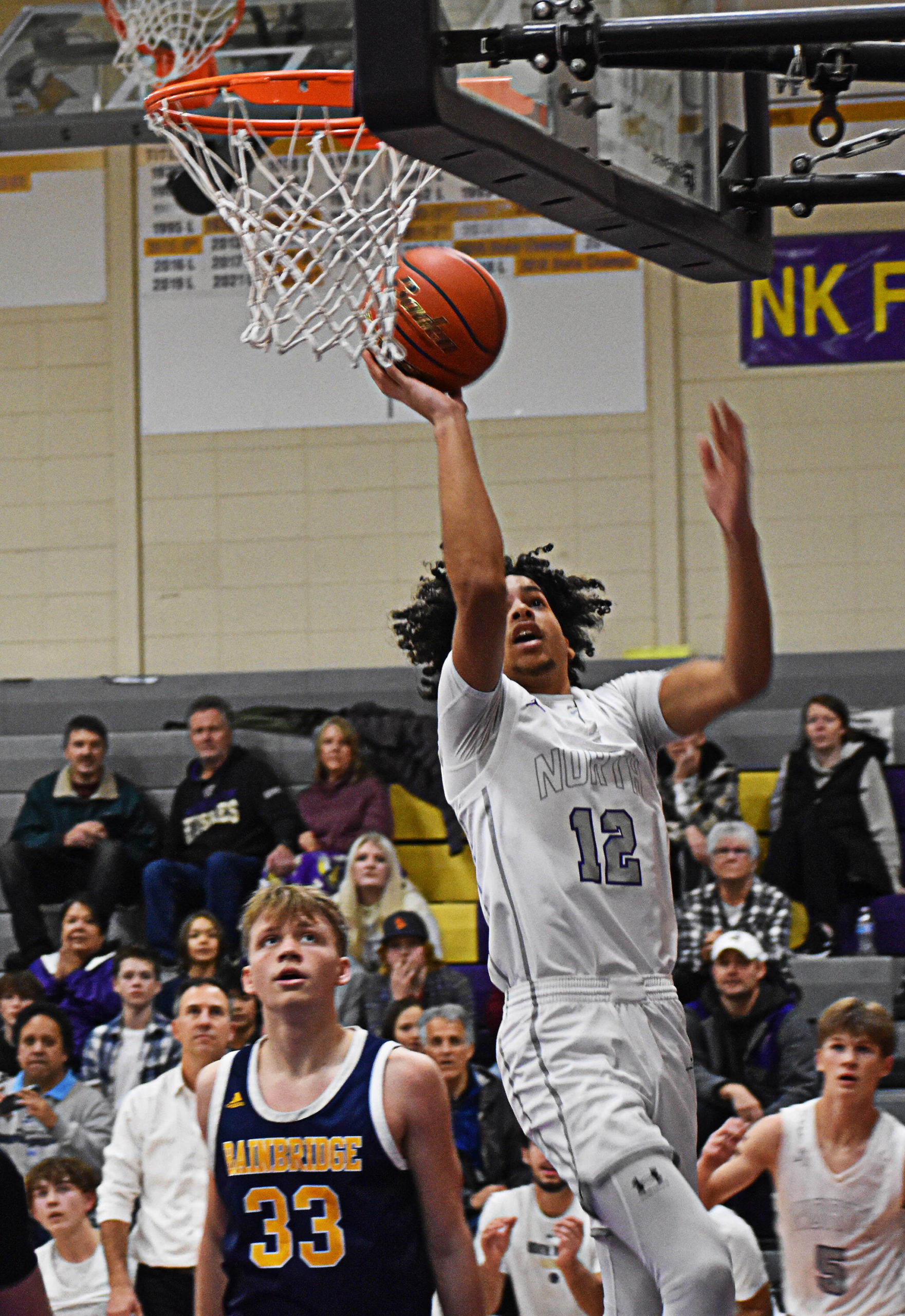 Harry Davies led North Kitsap to a victory over Bainbridge. File Photo