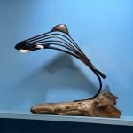 An orca made by Howard Julien.