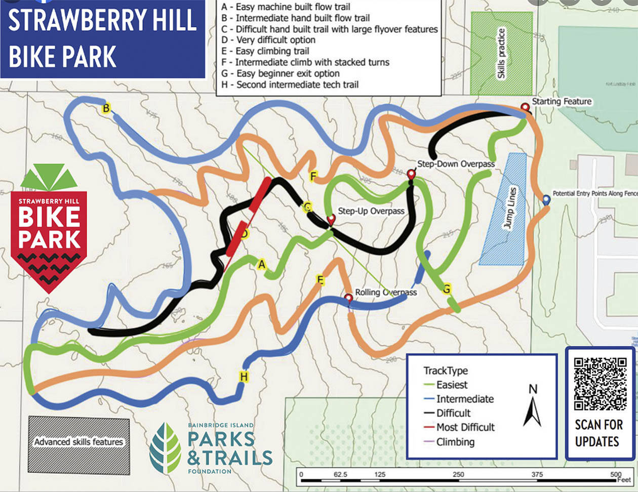 A map of the facility.