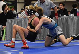 Wyatt Trogden and North Kitsap dominated Bainbridge 64-12. File Photo