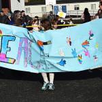 About 120 people marched in the Young Peoples March for Peace and Kindness Jan. 16. Nicholas Zeller-Singh/Kitsap News Group Photos