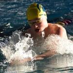Mathias Bang-Knudsen won the 200-yard individual medley event with 2:11.92. Nicholas Zeller-Singh/Kitsap News Group Photos