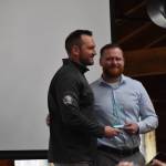 Drew Vettleson was inducted into the Kitsap Sports Hall of Fame.