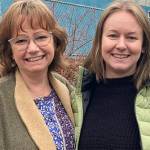 Kathy Haskin and Zoe Vrieling