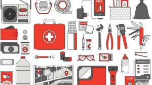 Courtesy graphics
Supplies needed in an emergency.