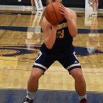 Sierra Berry nailed a pair of free throws for the Spartans.