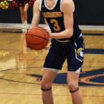 Sam Nylund made one of four free throws in the game.