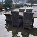 Flooding on Pleasant Beach Drive. Courtesy Photo