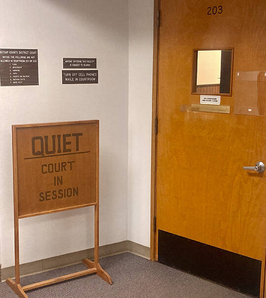 Inside Superior Court. Elisha Meyer/Kitsap News Group