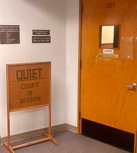 Inside Superior Court. Elisha Meyer/Kitsap News Group
