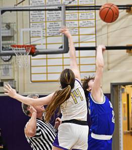 North Kitsaps Sophia Baugh finishes first-team all-league after averaging over 10 points per game. File Photos
