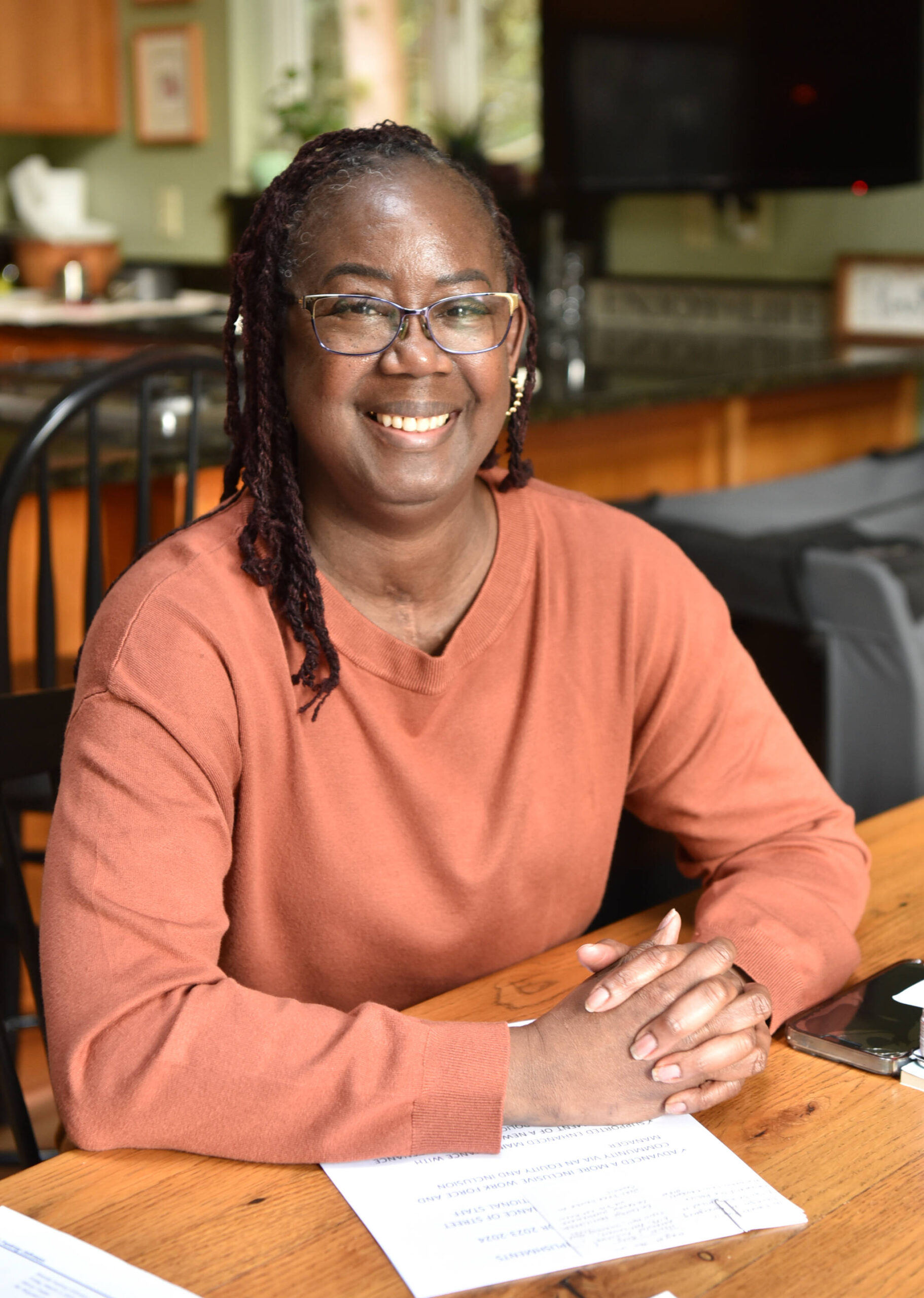 Brenda Fantroy-Johnson is Bainbridge Islands first black mayor. Nancy Treder/Kitsap News Group