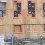 Work continues on the police-court facility on Bainbridge Island. Steve Powell/Kitsap News Group