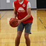 Bainbridges Cooper Benjamin finishes third in the three-point competition. Nicholas Zeller-Singh/Kitsap News Group Photos