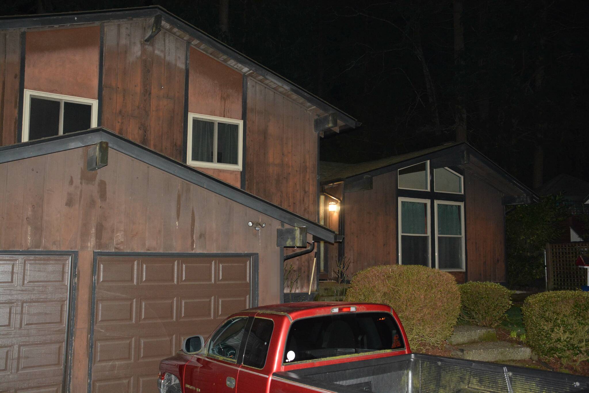 A photo of the house police responded to late March 14. Kitsap County Sheriffs Office courtesy photo