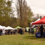 More than 30 groups and organization set up booths to celebrate Earth Day April 22 at Battle Point Park with activities engaging the community in various elements of caring for the earth, from sustainability to conservation to wildlife education.