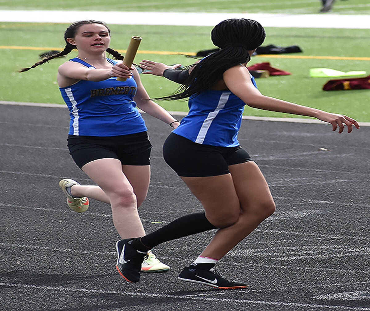 Bremertons girls team finished 15th with 23 points.