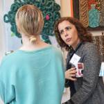 Maria Romo showcases her art for the first time in the U.S. at the Windermere office on Bainbridge Island. Nicholas Zeller-Singh/Kitsap News Group Photos