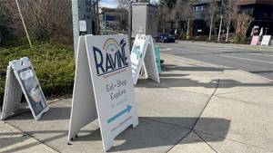 The proliferation of signs on Winslow. COBI courtesy images