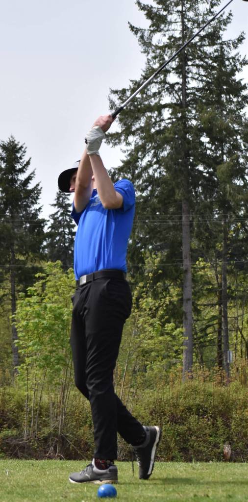 Olympics Dylan Williams finishes the 18 holes with 100.