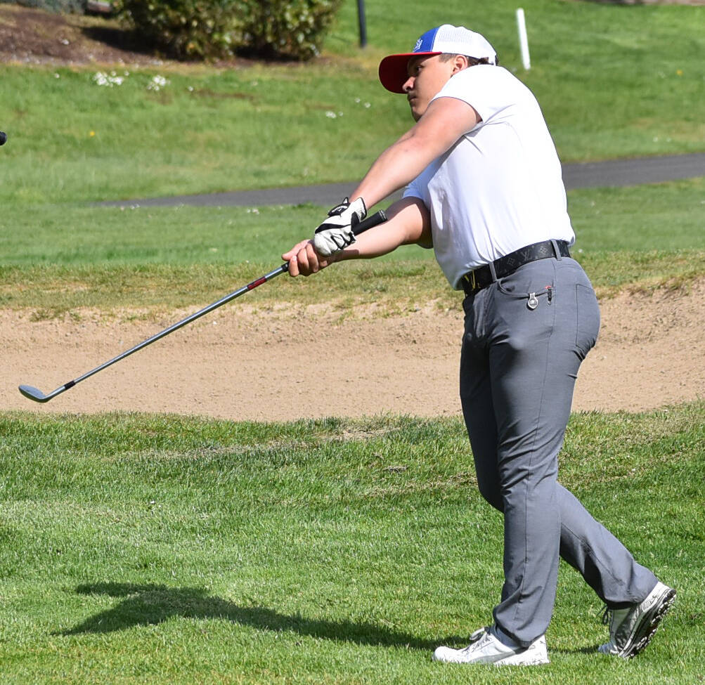North Kitsaps Jake Poggi qualifies for state with an 80.
