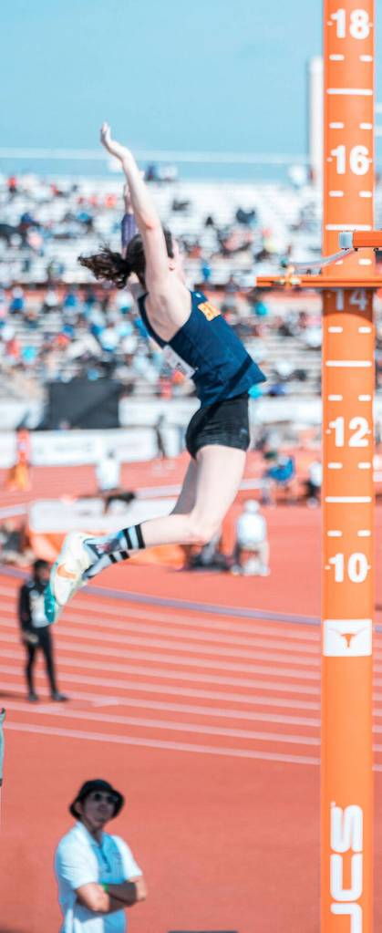 Ella McRitchie is one of the top pole vaulters in the country.