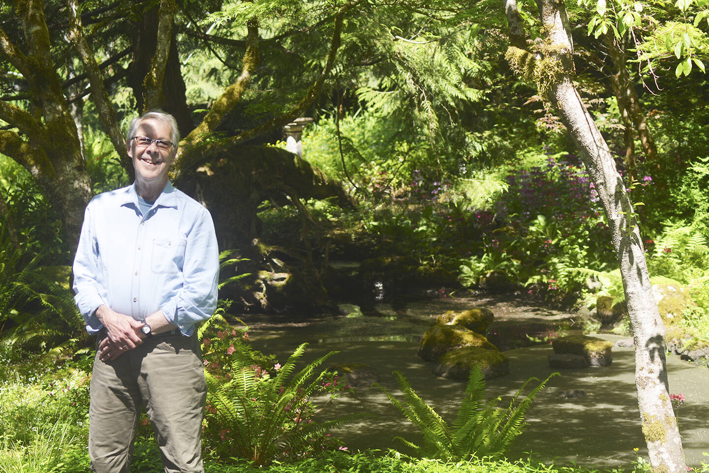 Steve Powell/Kitsap News Group 
Jon Quitslunds home is in an all-natural setting.