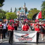 The Kingston Middle School band performing at Disneyland. Jeff Haag courtesy photo