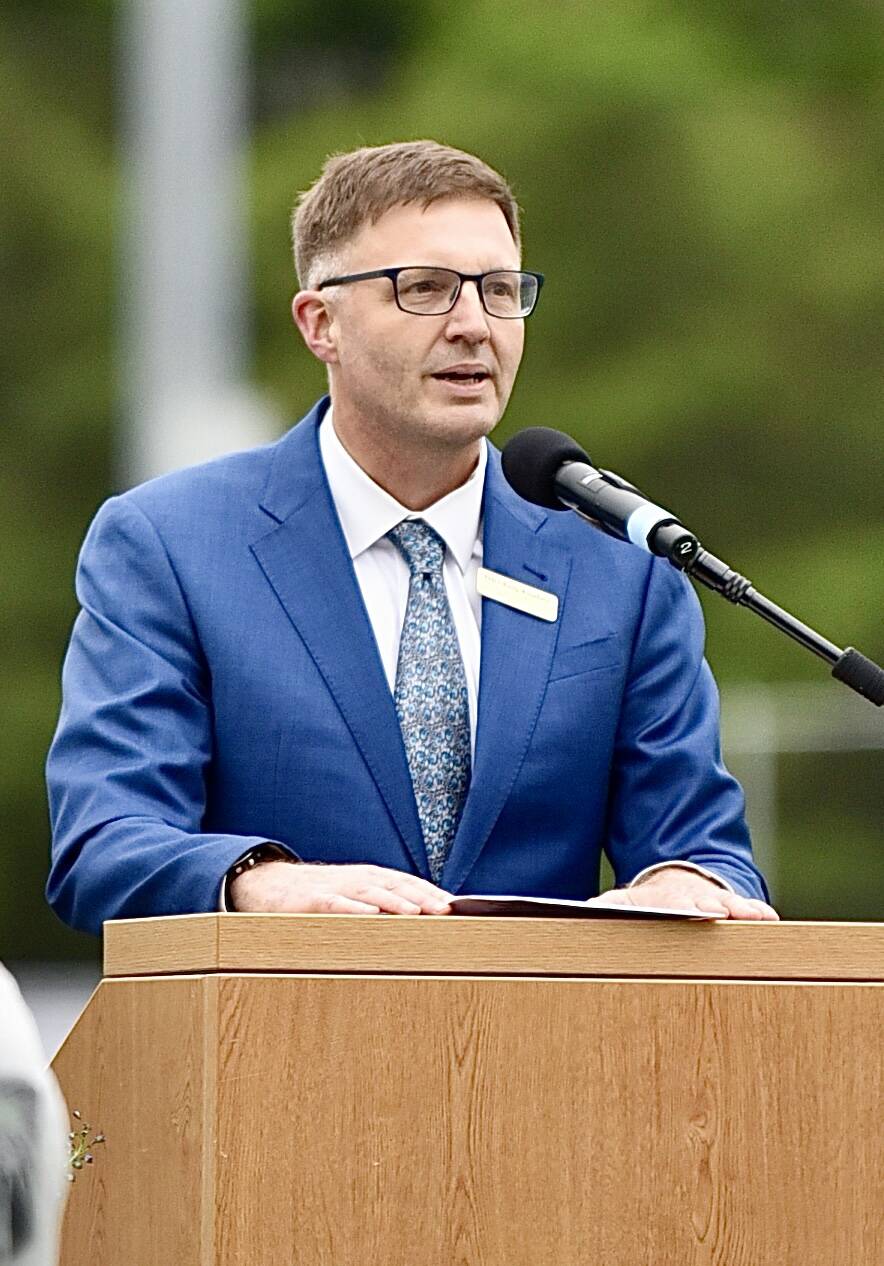 BISD superintendent Peter Bang-Knudsen. Nancy Treder/Kitsap News Group